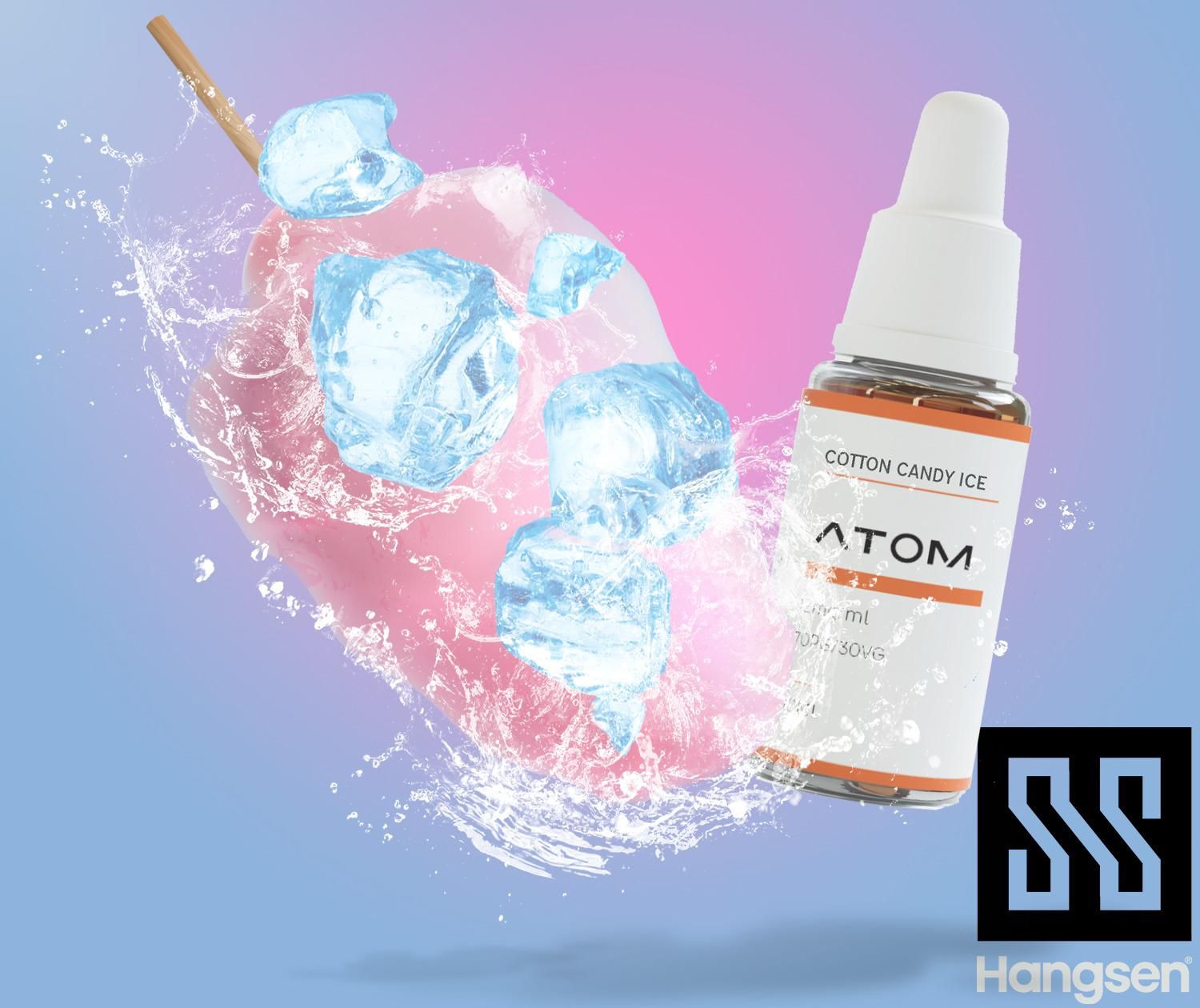 NEW FLAVOUR Hangsen Cotton Candy Ice E Liquid 10ML - 3MG/6MG/12MG/18MG MULTIBUY