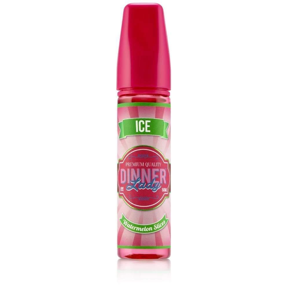 Ice - Watermelon Slices by Dinner Lady E-liquid 70VG Shortfill Vape