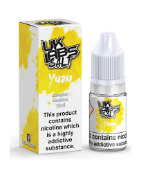 UK LABS NIC SALT YUZU 10ML TPD 20MG E LIQUID JUICE MULTIBUY