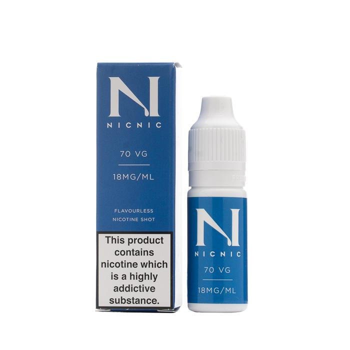 Nic Nic 18mg Nic Shot 70vg