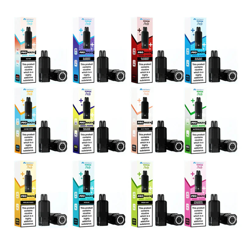Hayati Pro Max+ Plus 6K 6000 Puffs Pre-Filled Replacement Pods