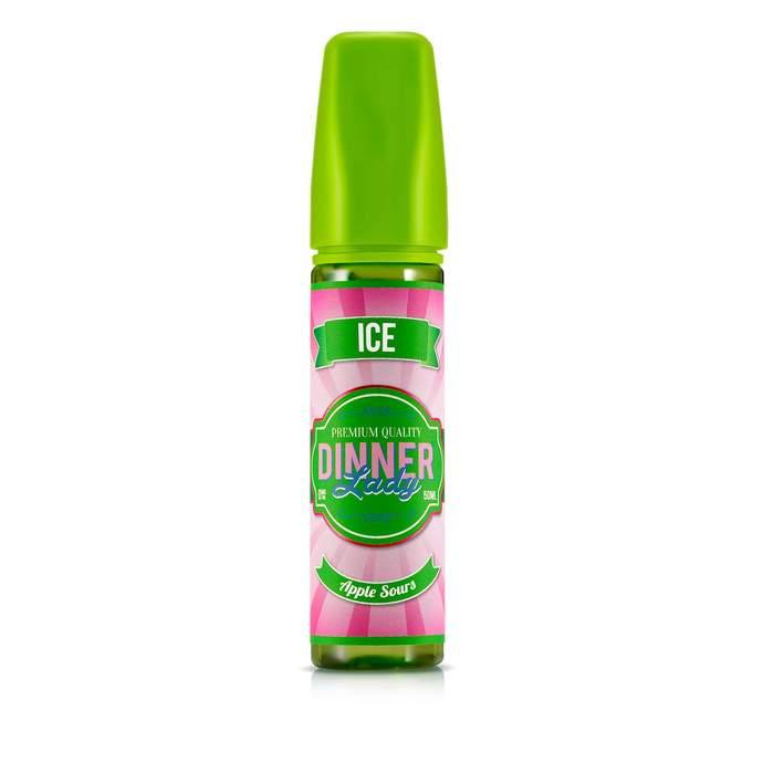 Ice - Apple Sours by Dinner Lady E-liquid 70VG Shortfill Vape