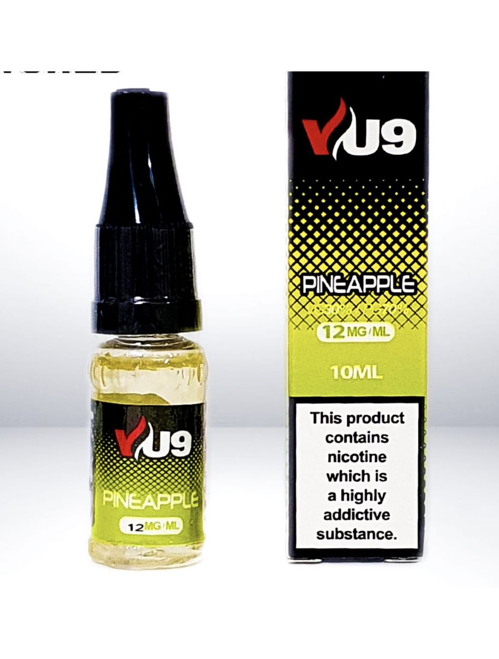 VU9 Pineapple 10ml E Liquid TPD Compliant 30VG Vape Juice Multibuy