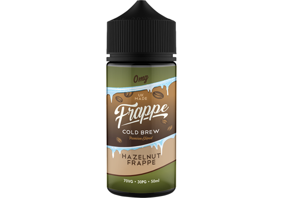 Hazelnut Frappe By Frappe 100ML E Liquid 70VG Vape 0MG Juice