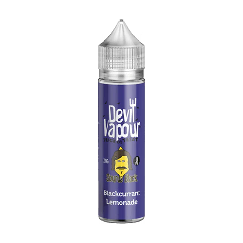 Blackcurrant Lemonade by Devil Vapour 50ML E Liquid 70VG Vape 0MG Juice Shortfill