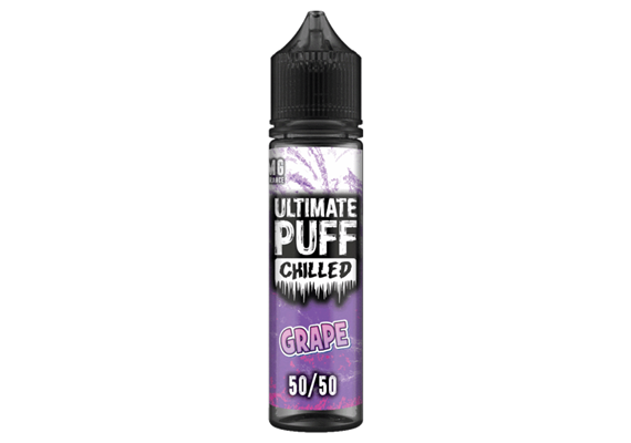Grape Chilled by Ultimate Puff, 50ML E-liquid, 0MG Vape, 50VG Juice