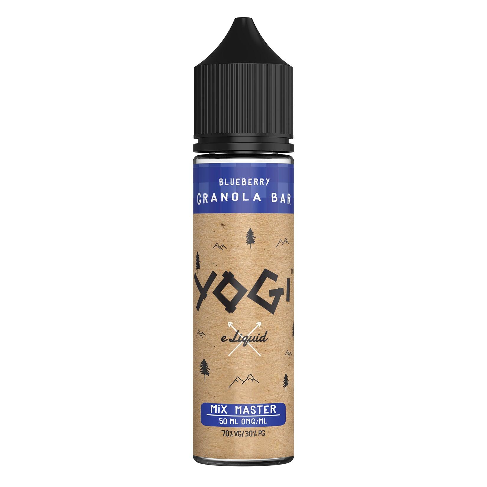 Yogi 50ml Blueberry Granola Bar E Liquid E Juice 70VG Vape Shortfill Sub Ohm