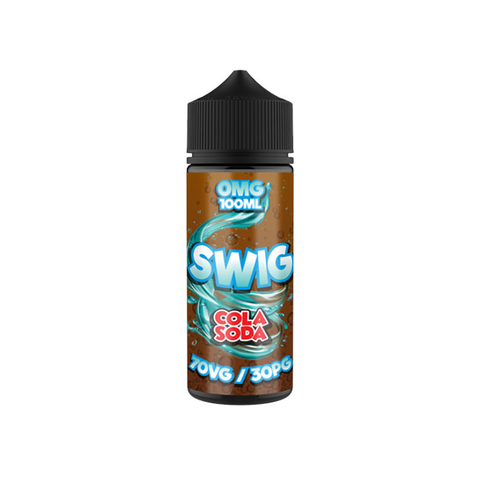 Cola Soda By Swig Soda 100ML Shortfill E-liquid 70VG Vape Juice
