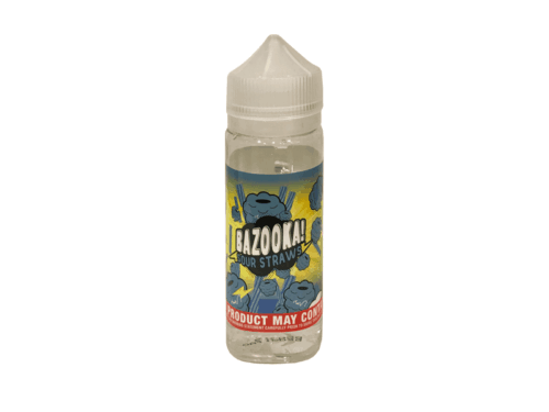BAZOOKA – SOUR STRAWS E-LIQUID – BLUE RASPBERRY 100ML SHORTFILL