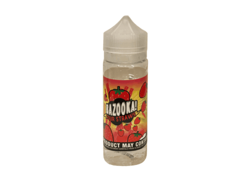 BAZOOKA – SOUR STRAWS E-LIQUID – STRAWBERRY 100ML
